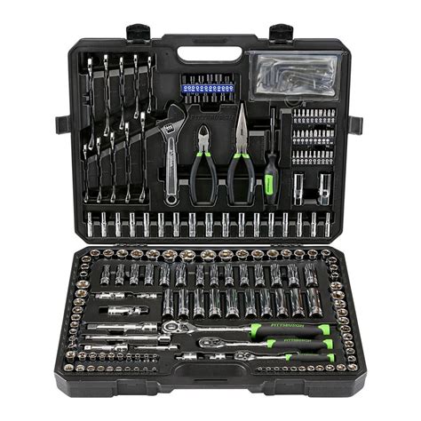 250 pc mechanics tool set metal box|Auto Mechanic Tool Box .